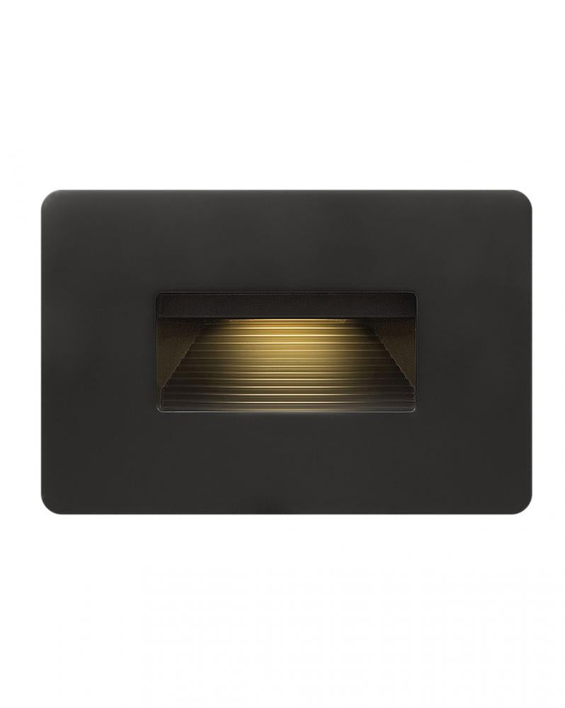 LED 2700K Step Light 120v Horizontal - Black