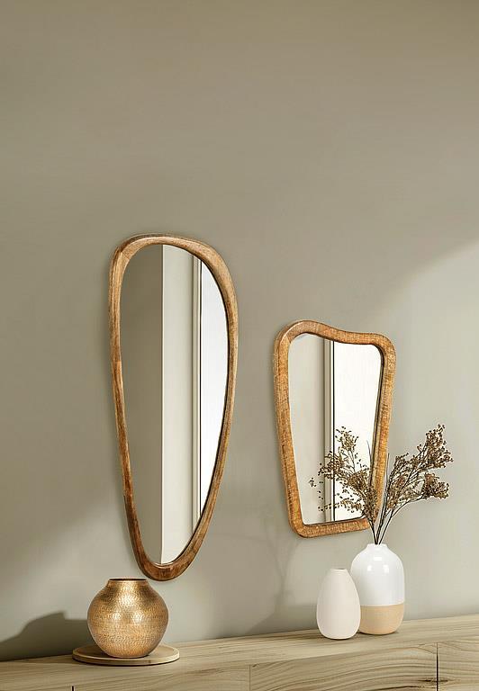 Extra Long Freeform Shape Mirror