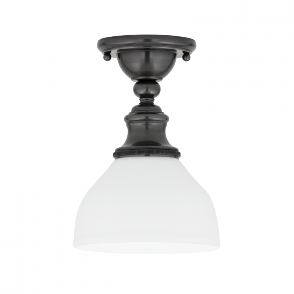 1 LIGHT SEMI FLUSH