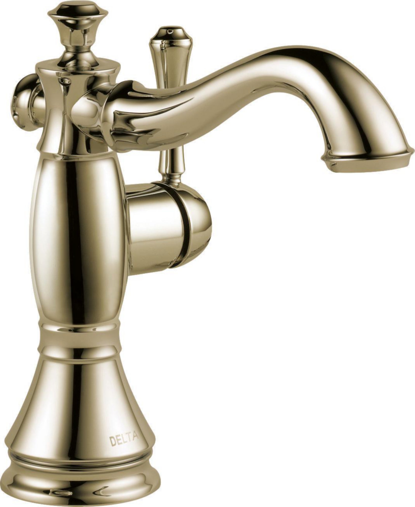 SINGLE HOLE - SINGLE HANDLE-4" PLATE/METAL POP-UP