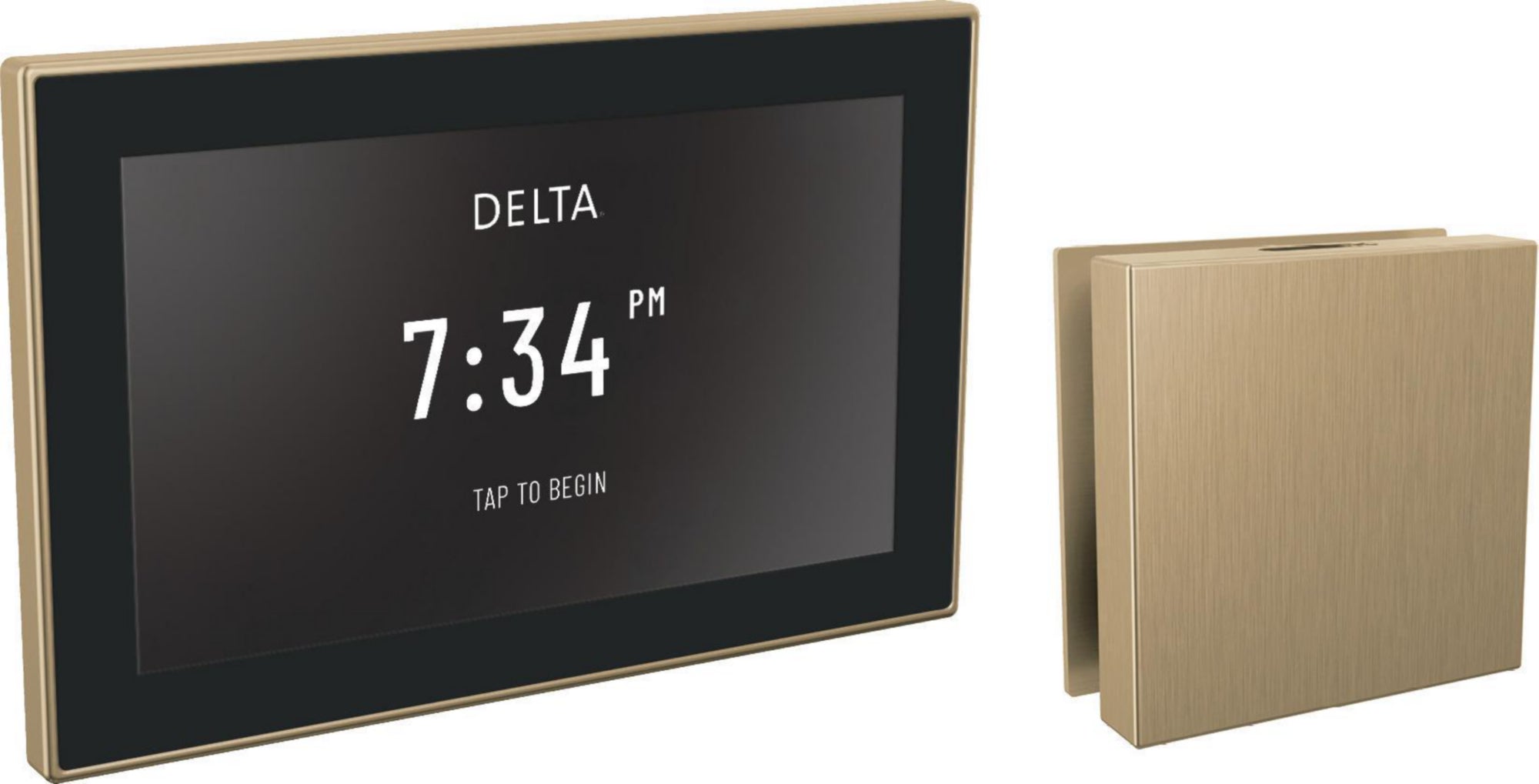 STEAMSCAPE LINEAR SQUARE DELU XE PACKAGE CHAMPAGNE BRONZE
