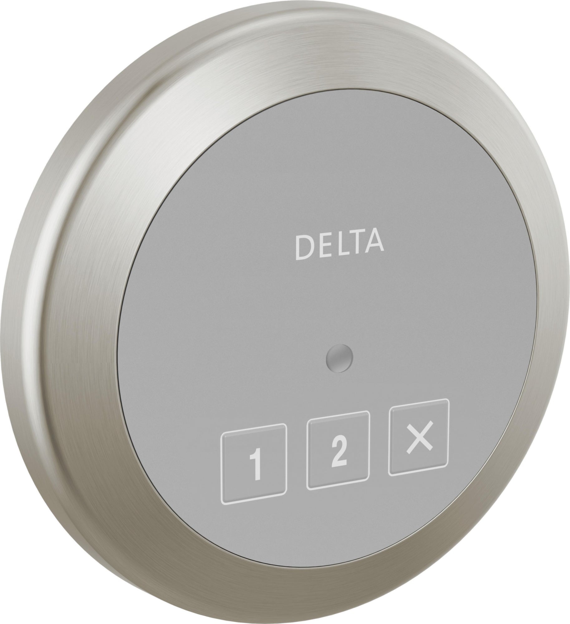 STEAMSCAPE ROUND EXTERIOR CON TROL STAINLESS