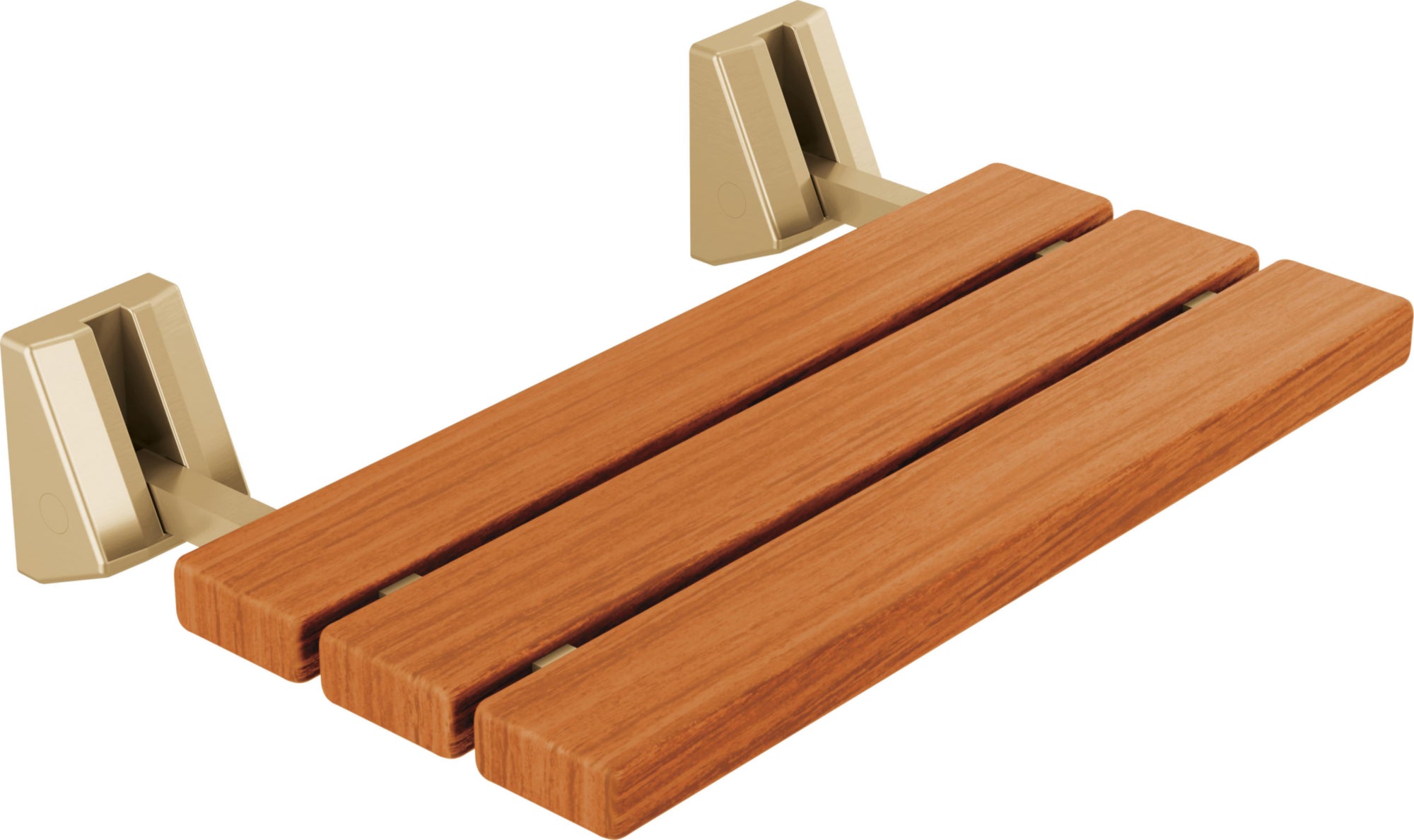 TILT-UP SHOWER SEAT CHAMPAGNE BRONZE