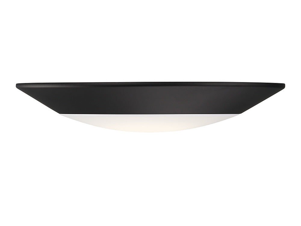 LED 5CCT Disc Light in Matte Black