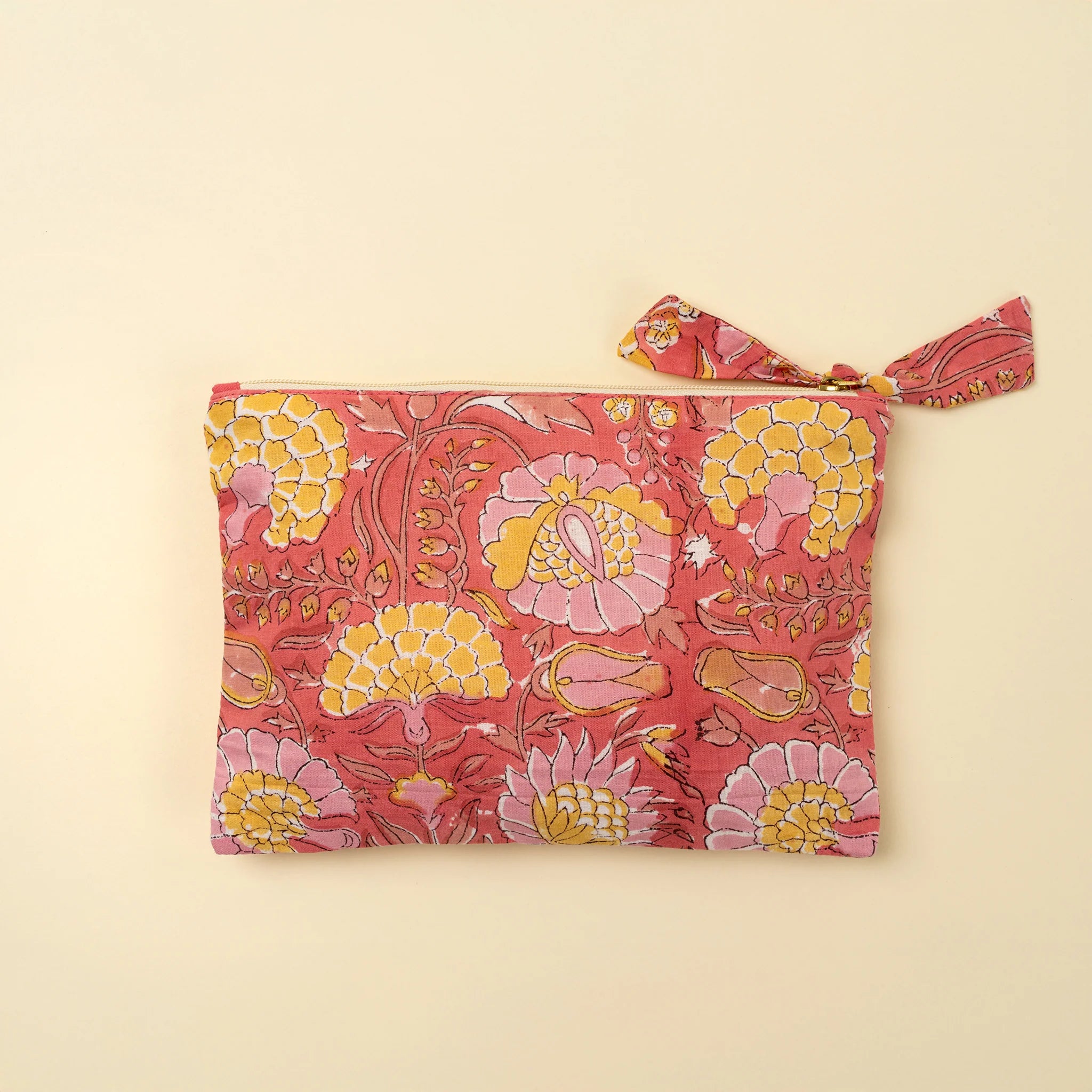 Block Print Pouch (2 Colours)