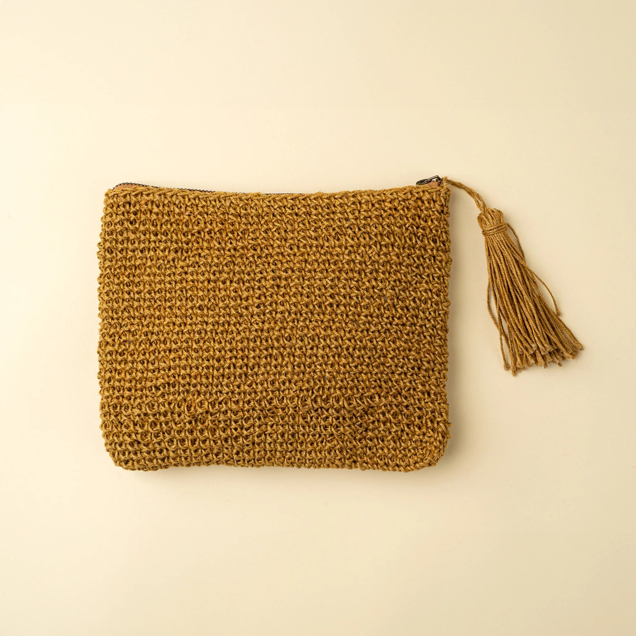 Lola Woven Jute Pouch (Multiple Colours)