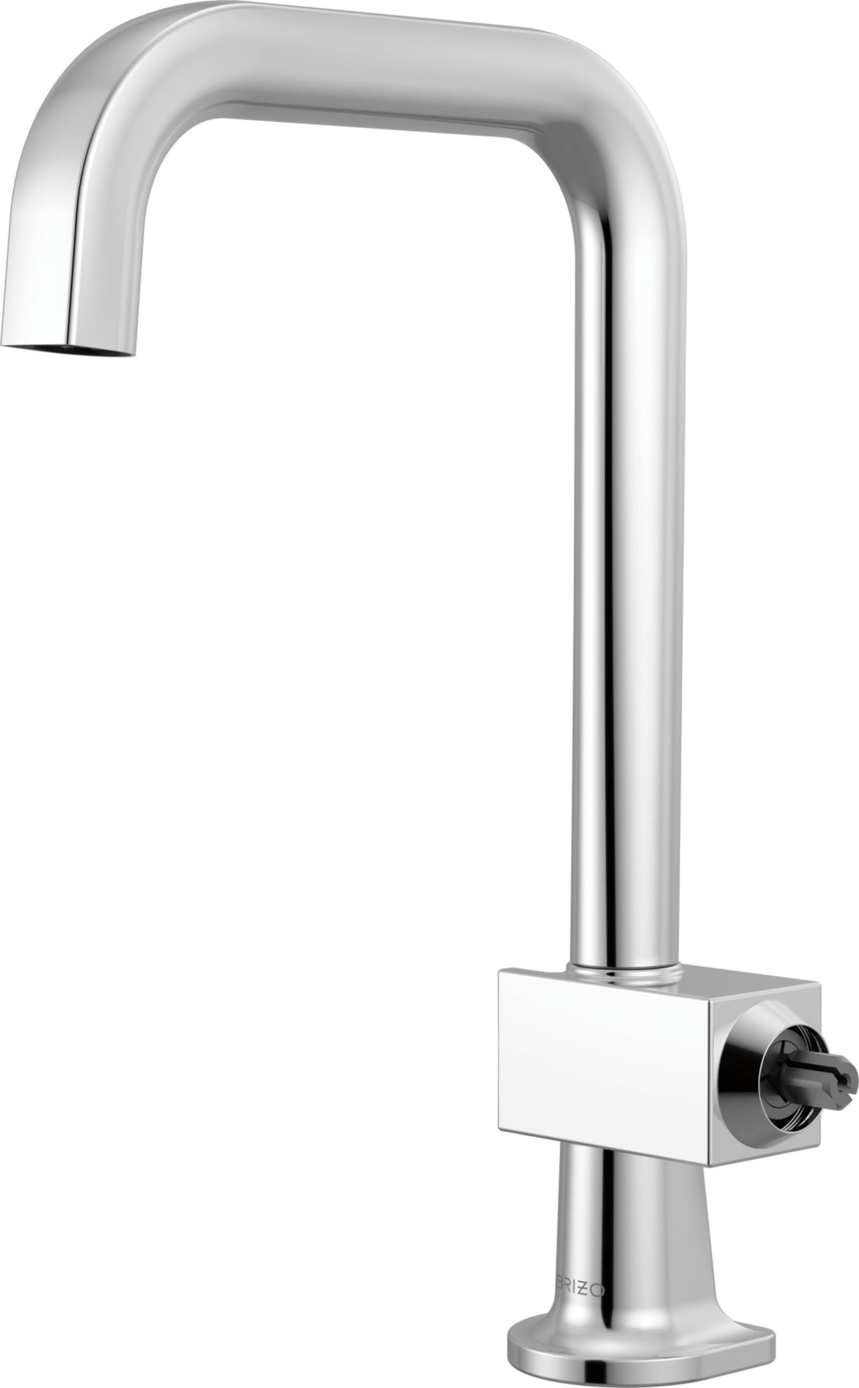 BAR FAUCET WITH SQUARE SPOUT - LESS HAND