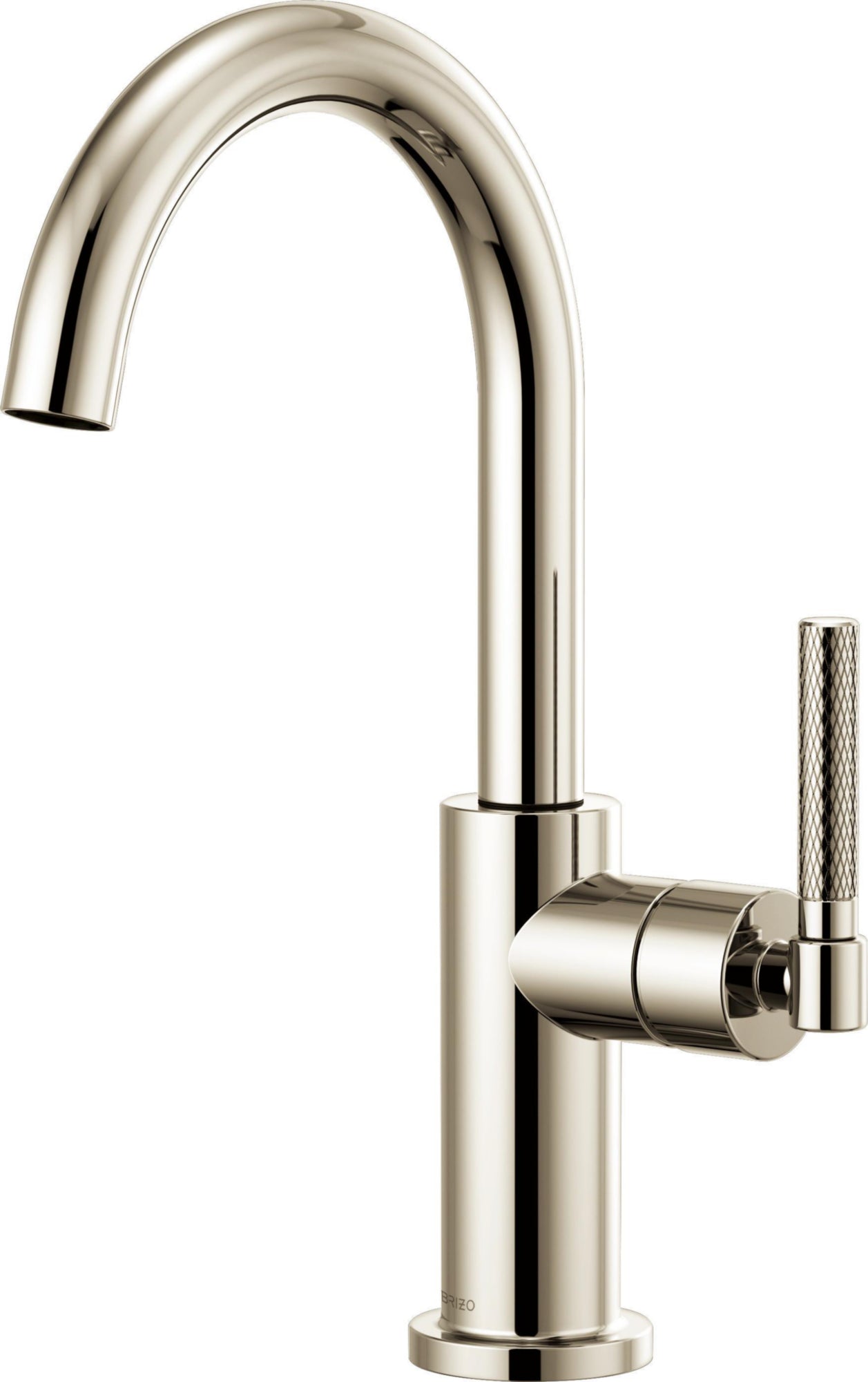 ARC SPOUT BAR, KNURLED HANDLE