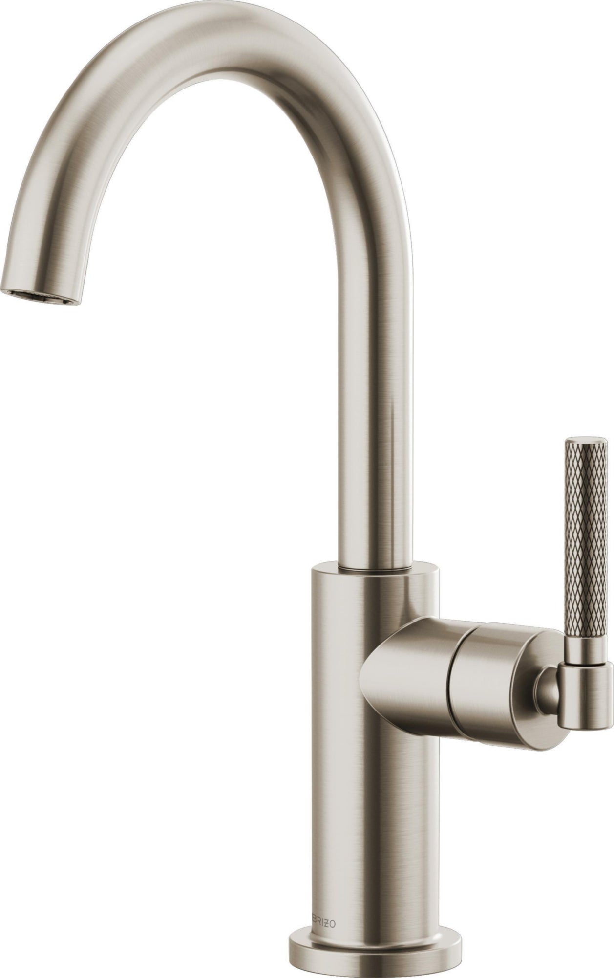 ARC SPOUT BAR, KNURLED HANDLE