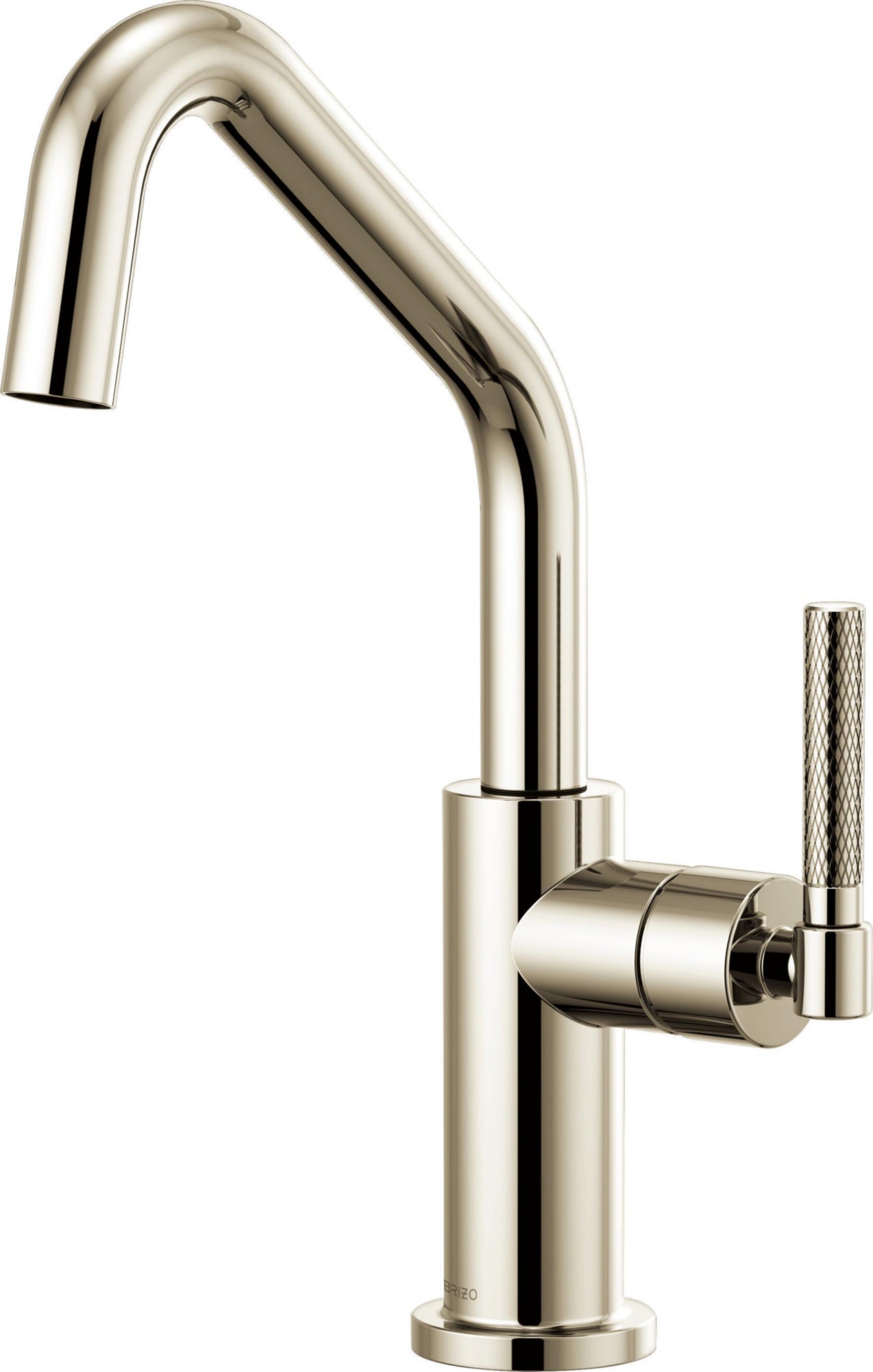 ANGLED SPOUT BAR, KNURLED HANDLE