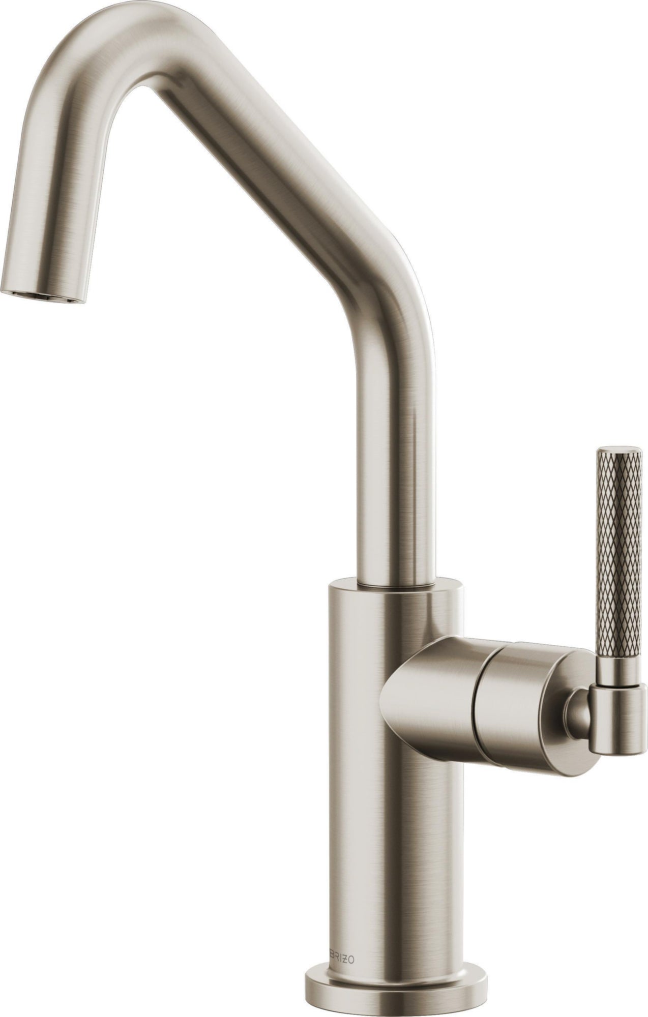 ANGLED SPOUT BAR, KNURLED HANDLE