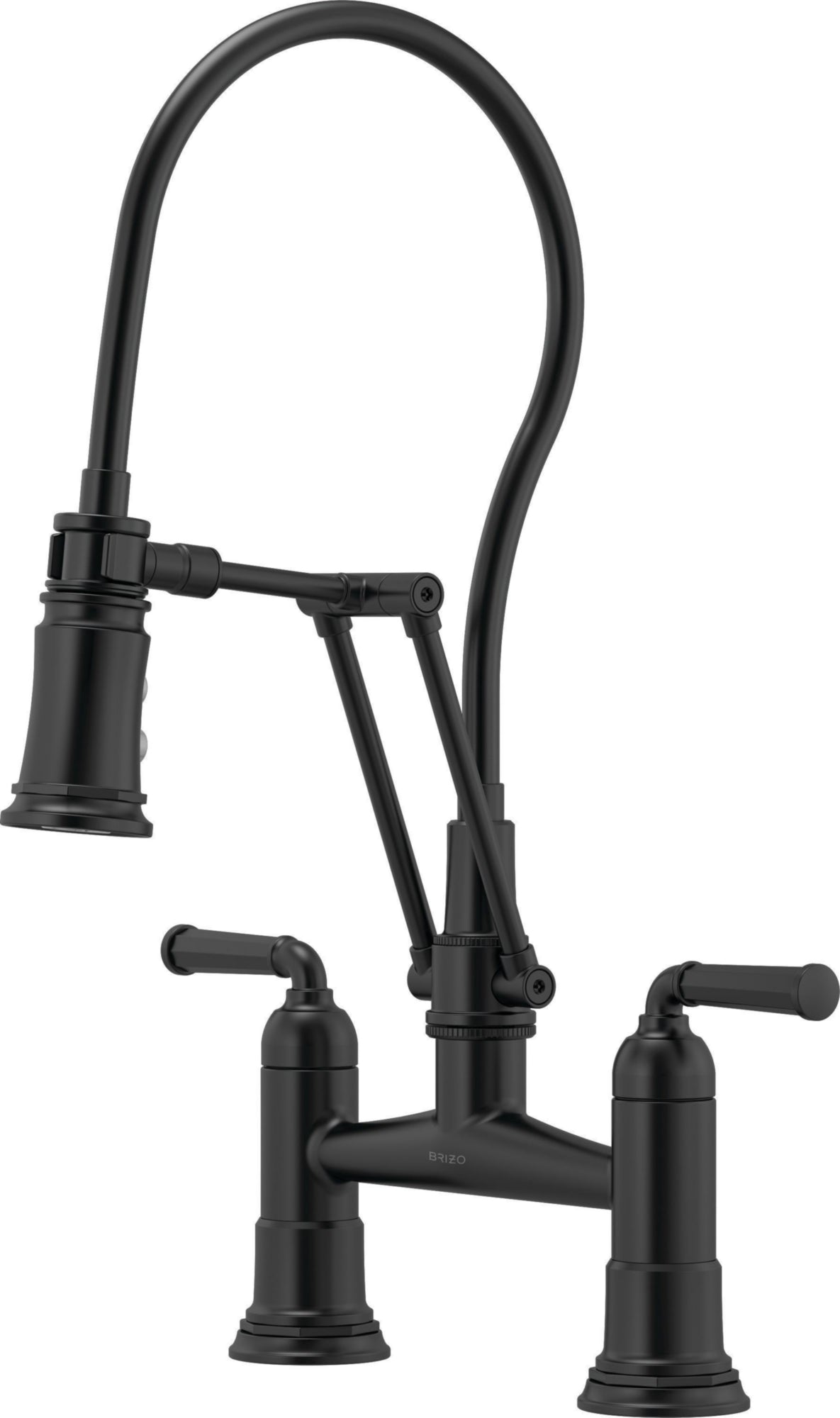 ARTICULATING BRIDGE FAUCET