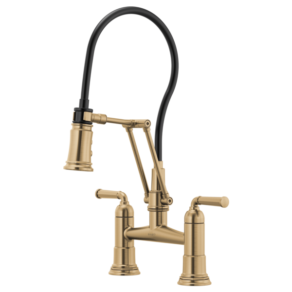 Rook Articulating Bridge Faucet - by Brizo