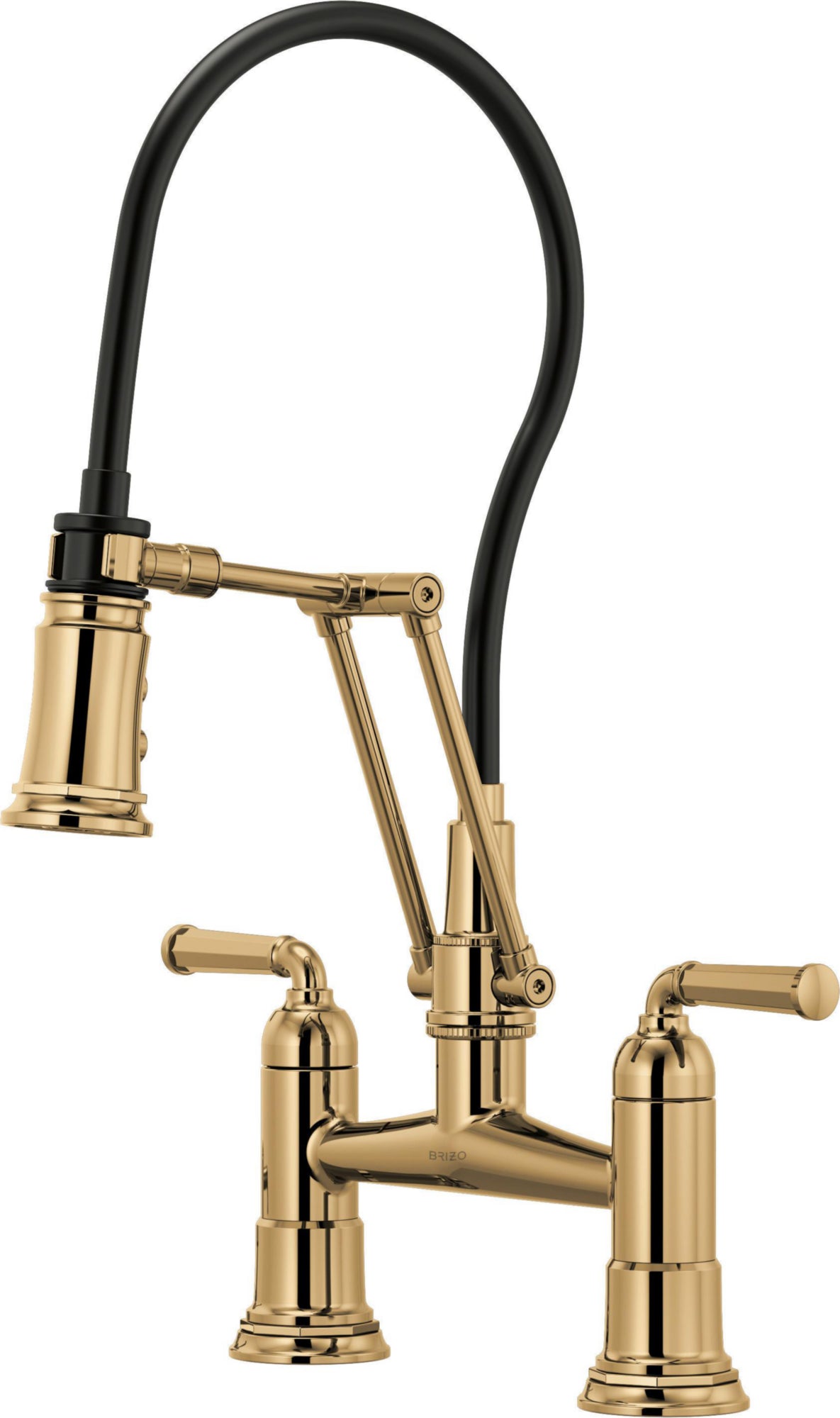 ARTICULATING BRIDGE FAUCET