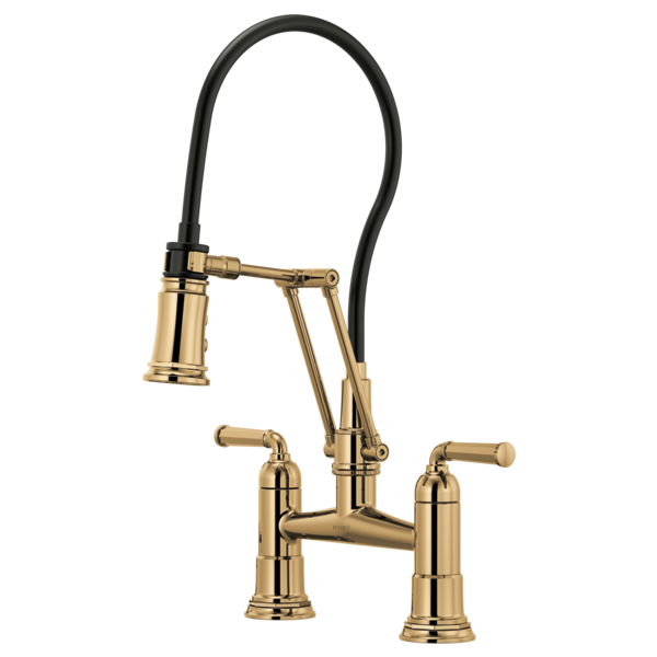Rook Articulating Bridge Faucet - by Brizo