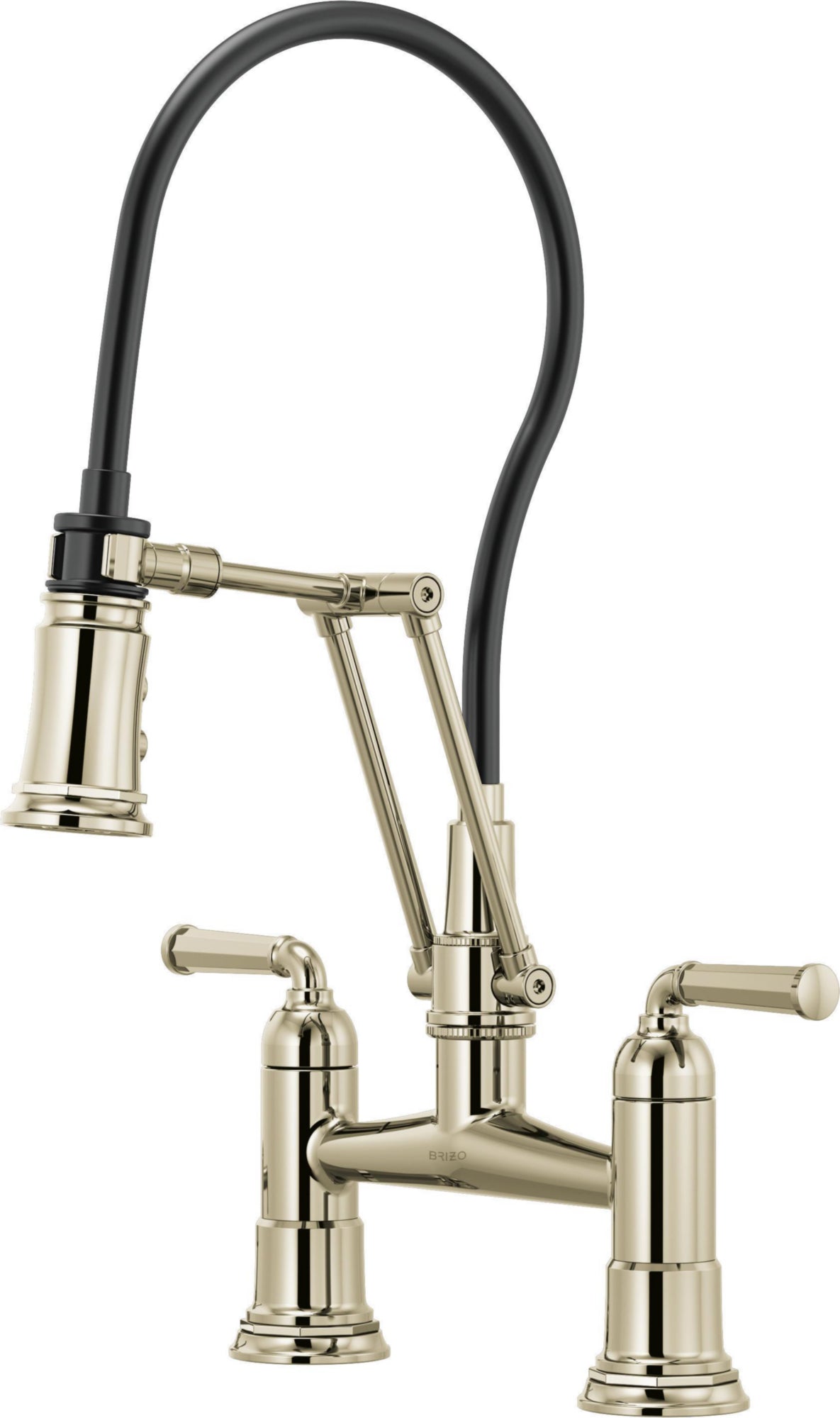 ARTICULATING BRIDGE FAUCET