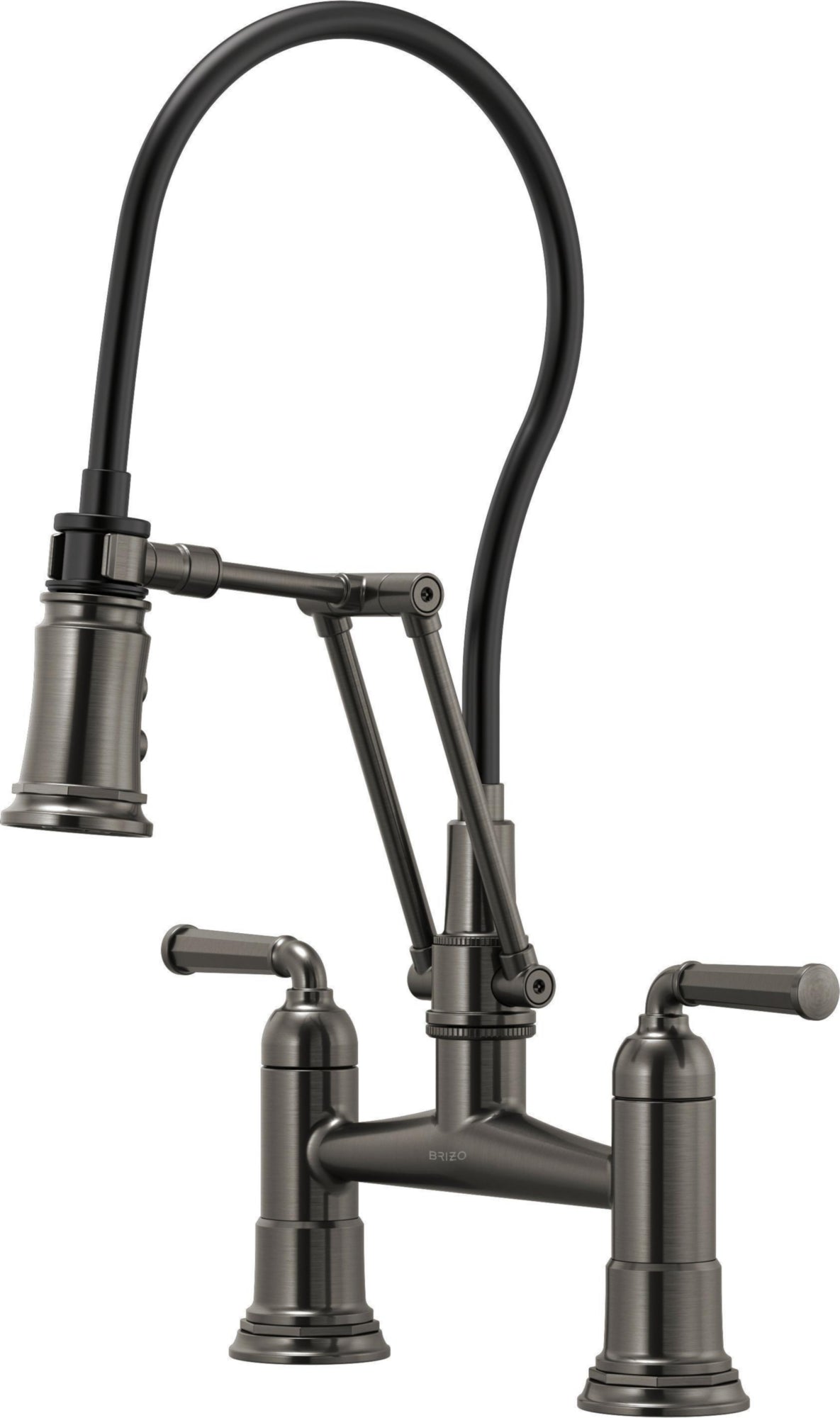 ARTICULATING BRIDGE FAUCET