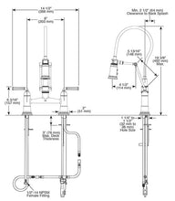 Load image into Gallery viewer, Rook Articulating Bridge Faucet - by Brizo