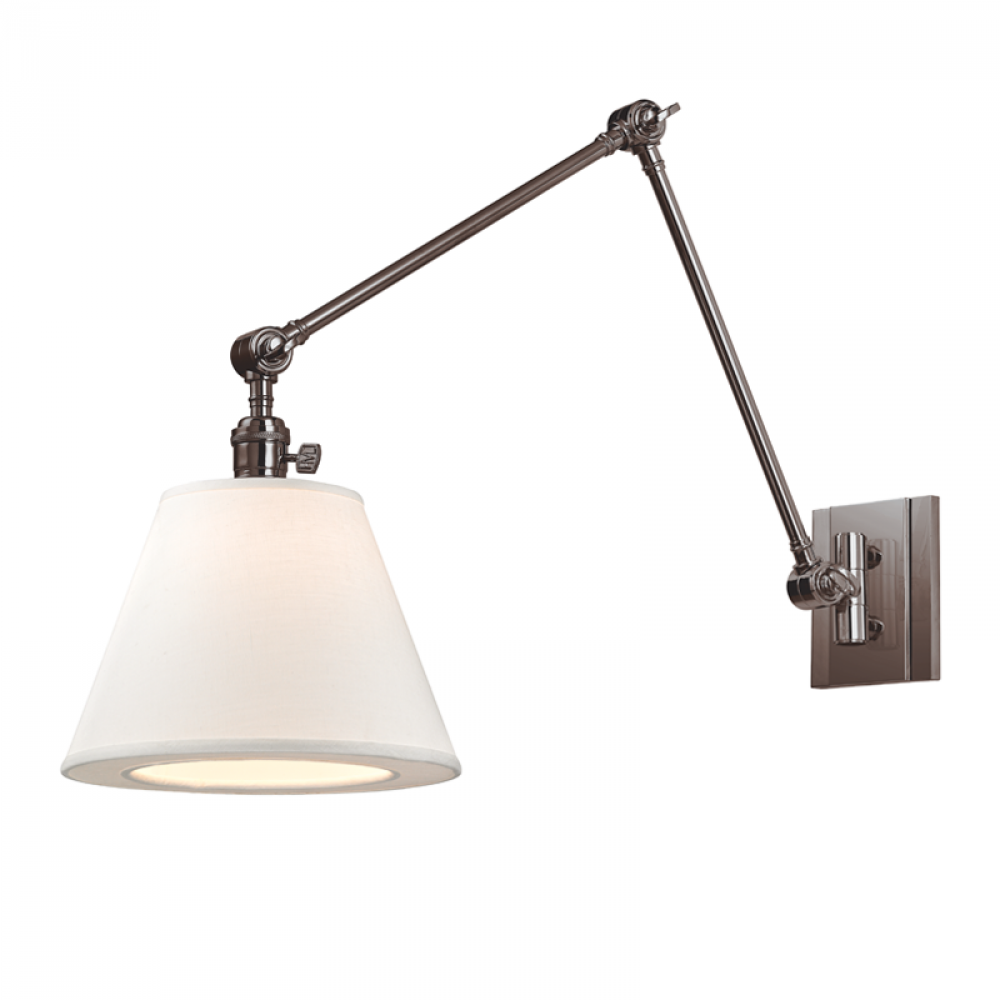 1 LIGHT SWING ARM WALL SCONCE