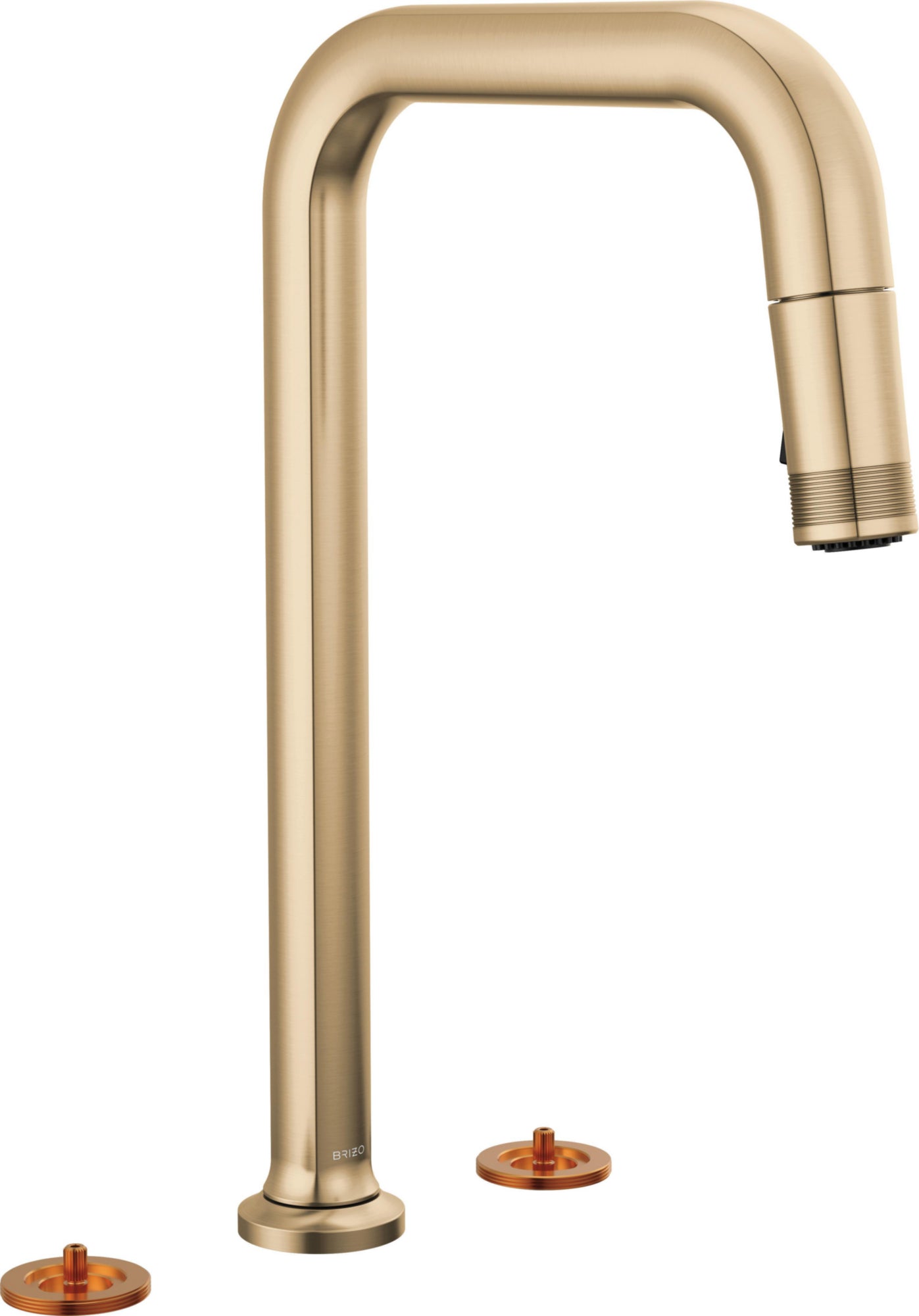 SQUARE SPOUT 2H PULL-DOWN WIDESPREAD