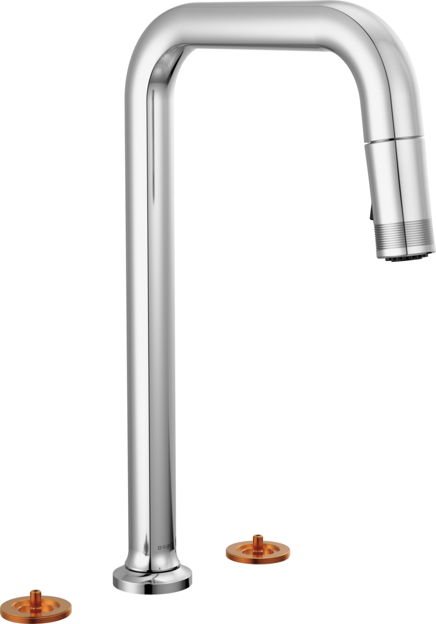 SQUARE SPOUT 2H PULL-DOWN WIDESPREAD