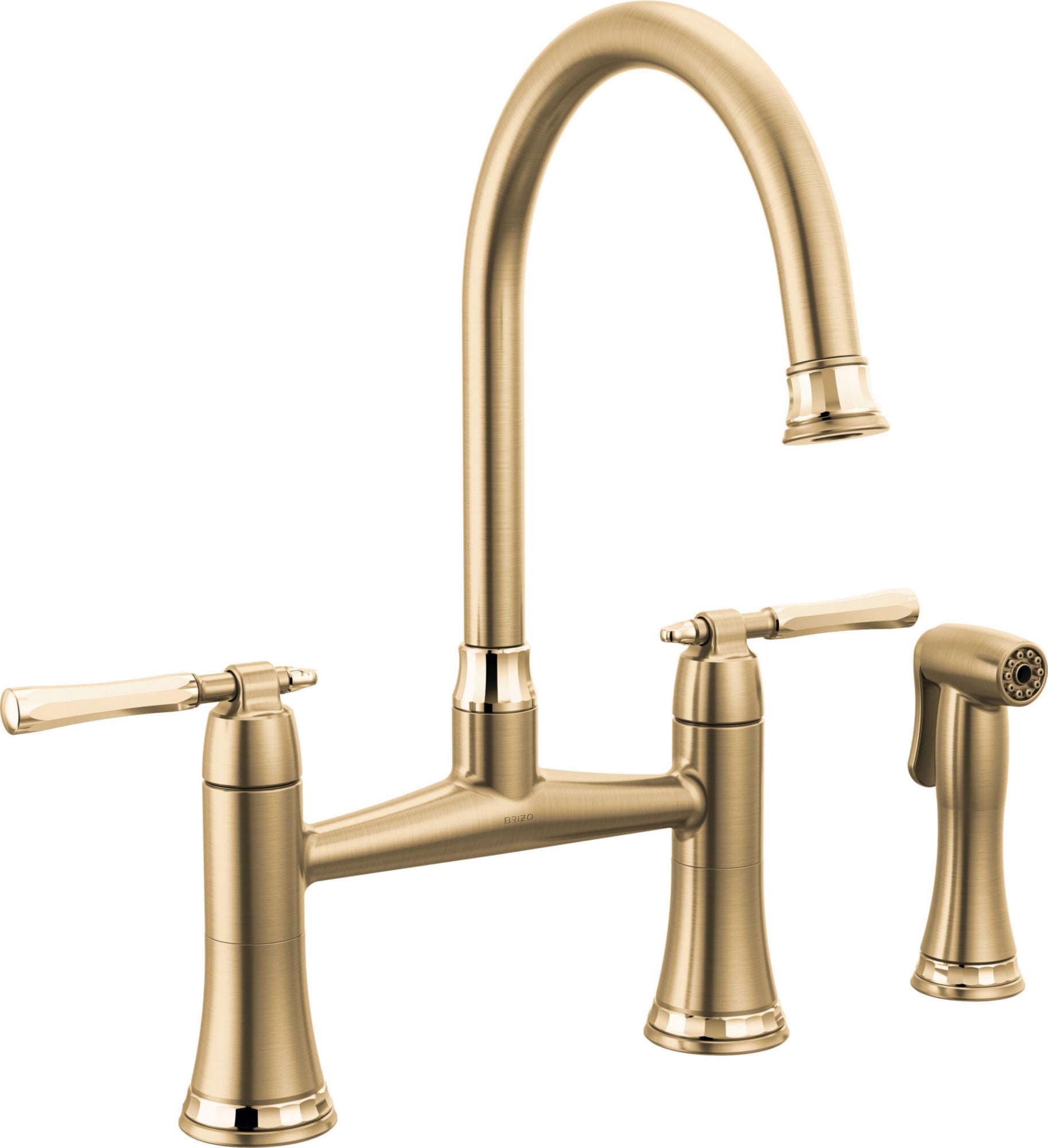 BRIDGE FAUCET WITH SPRAY - 2L