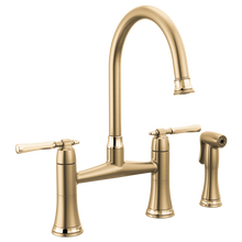 Load image into Gallery viewer, Tulham Bridge Kitchen Faucet with Side Spray - by Brizo