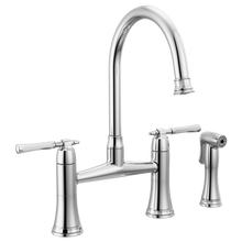 Load image into Gallery viewer, Tulham Bridge Kitchen Faucet with Side Spray - by Brizo