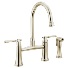 Load image into Gallery viewer, Tulham Bridge Kitchen Faucet with Side Spray - by Brizo
