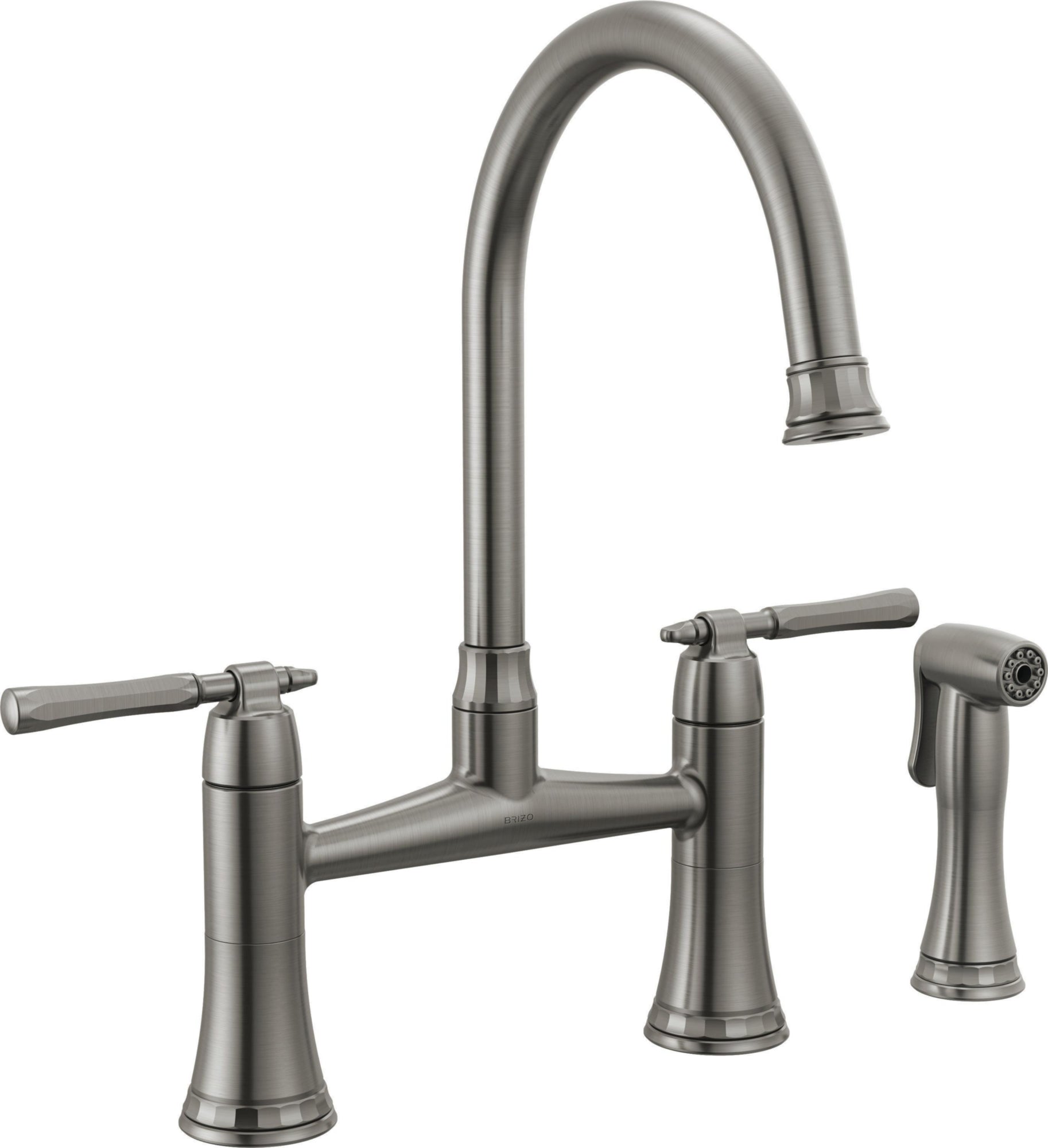 BRIDGE FAUCET WITH SPRAY - 2L