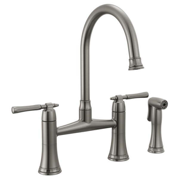 Tulham Bridge Kitchen Faucet with Side Spray - by Brizo
