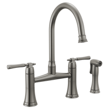Load image into Gallery viewer, Tulham Bridge Kitchen Faucet with Side Spray - by Brizo