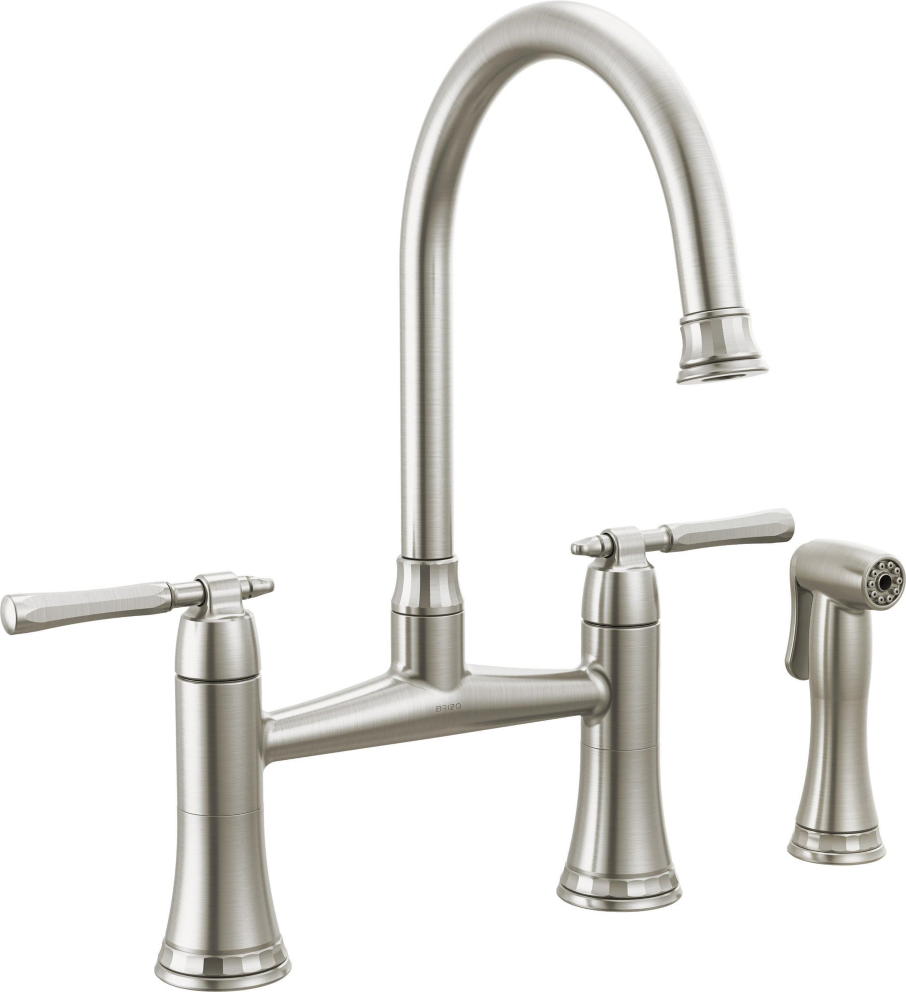 BRIDGE FAUCET WITH SPRAY - 2L