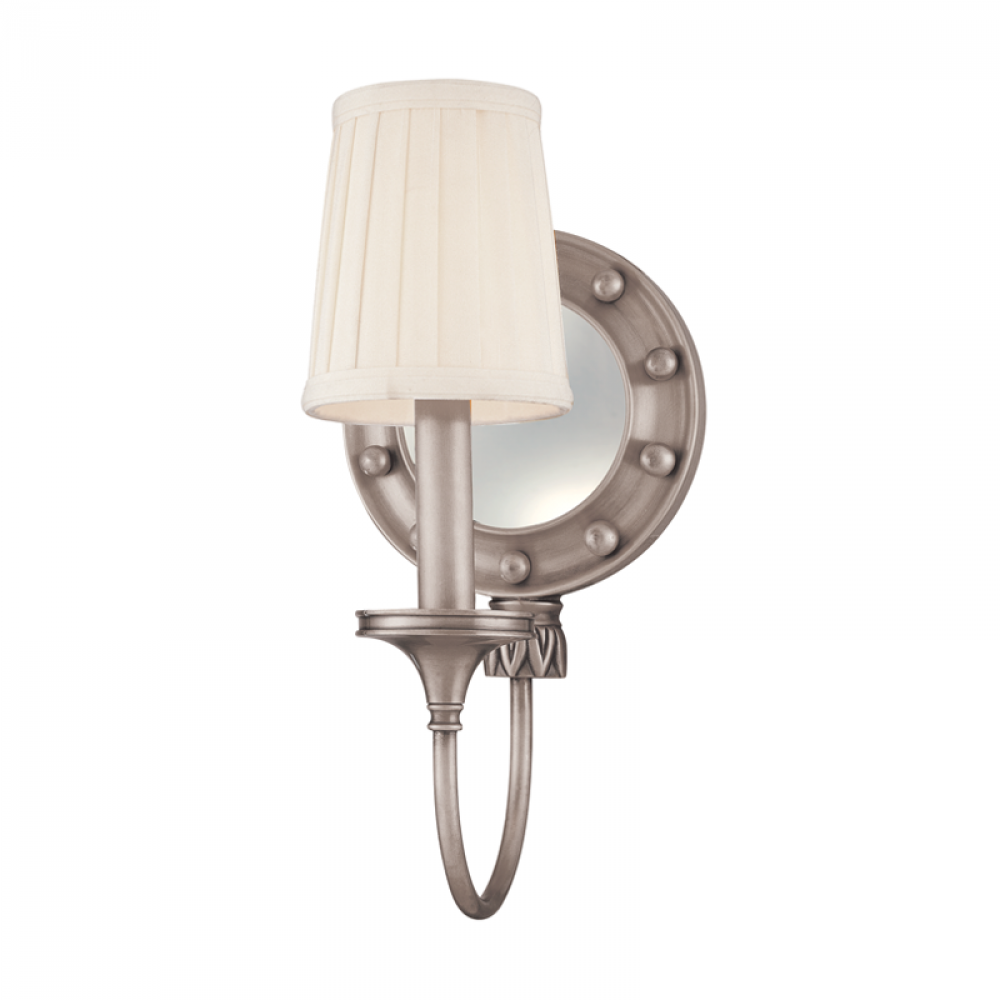 1 LIGHT MIRRORED WALL SCONCE