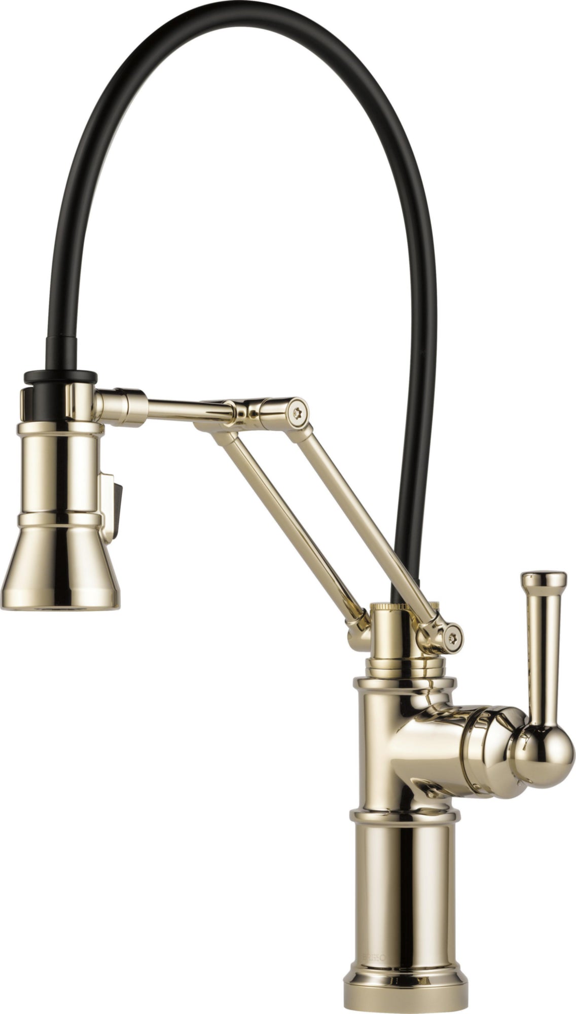 SINGLE HANDLE ARTICULATING ARM KITCHEN FAUCET