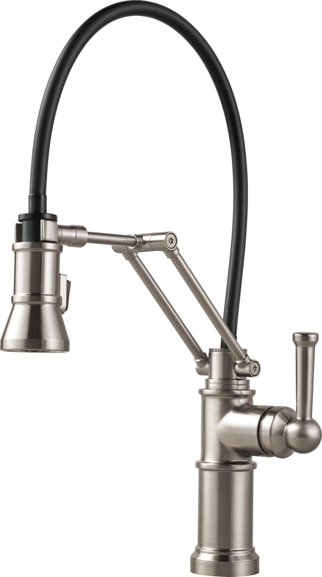 SINGLE HANDLE ARTICULATING ARM KITCHEN FAUCET