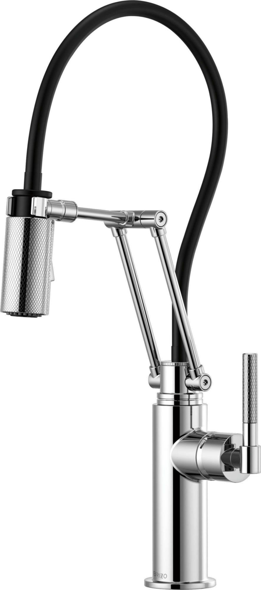 ARTICULATING, KNURLED HANDLE