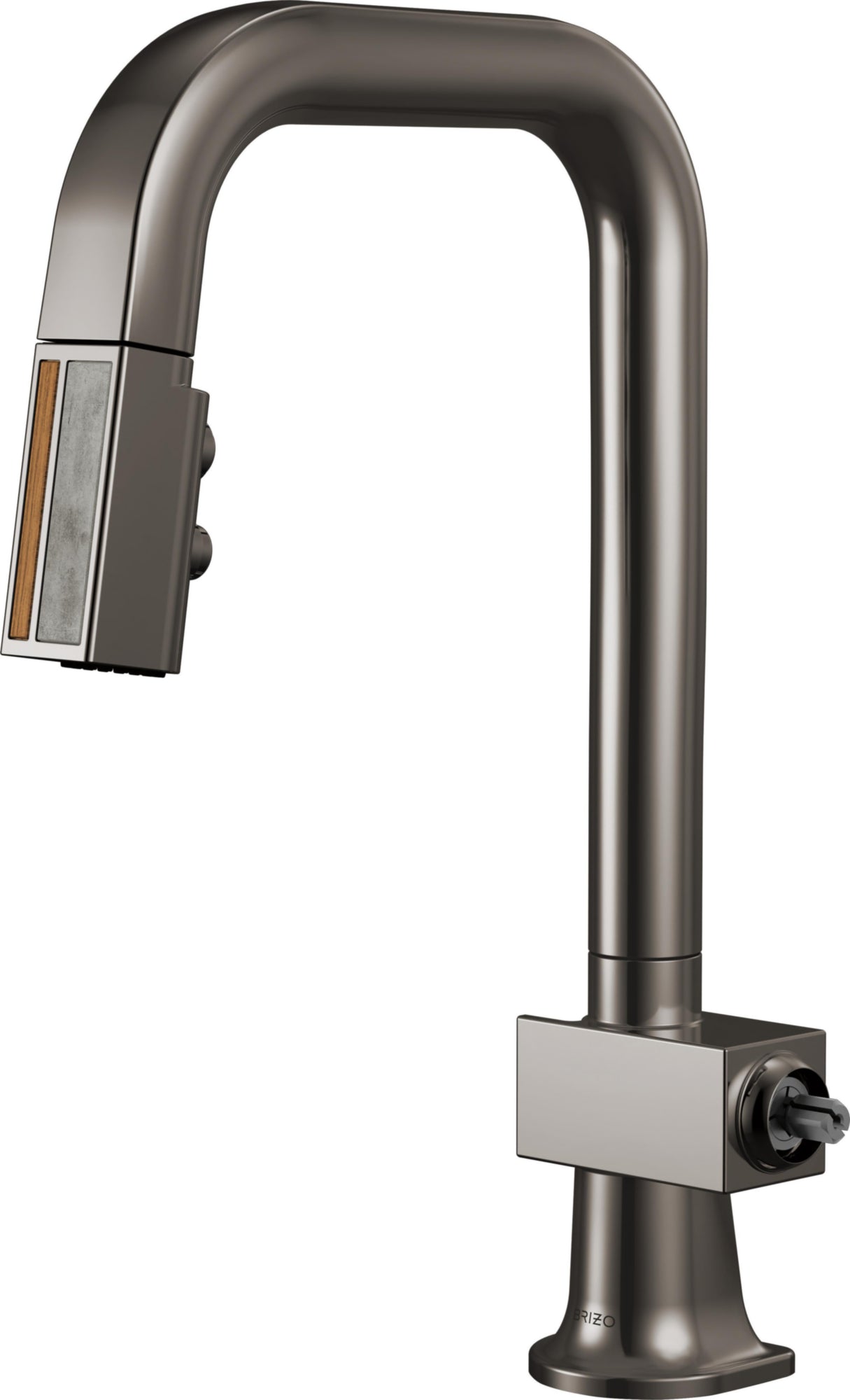PULL-DOWN PREP FAUCET WITH SQUARE SPOUT