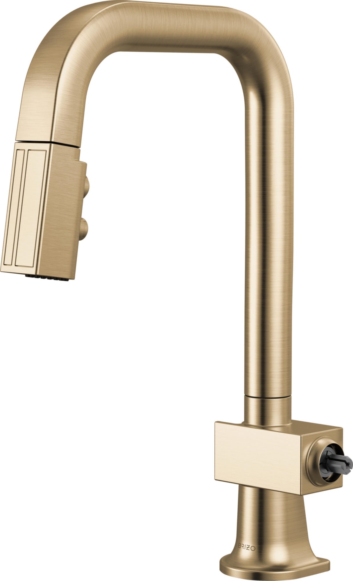 PULL-DOWN PREP FAUCET WITH SQUARE SPOUT