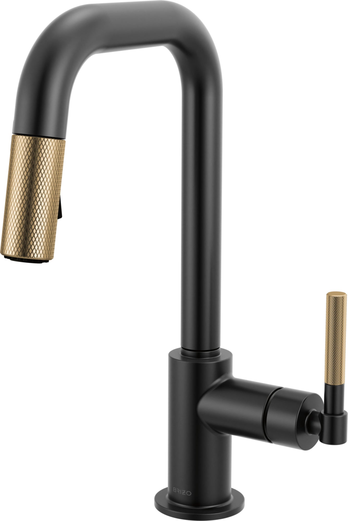 PULL-DOWN PREP FAUCET WITH SQUARE SPOUT