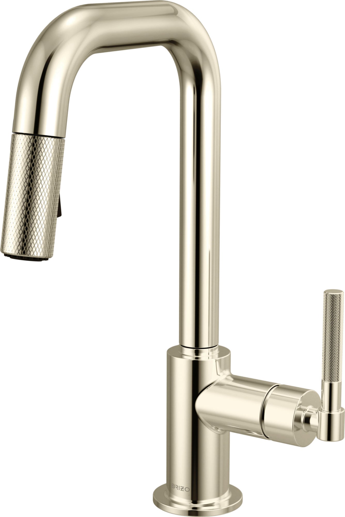 PULL-DOWN PREP FAUCET WITH SQUARE SPOUT