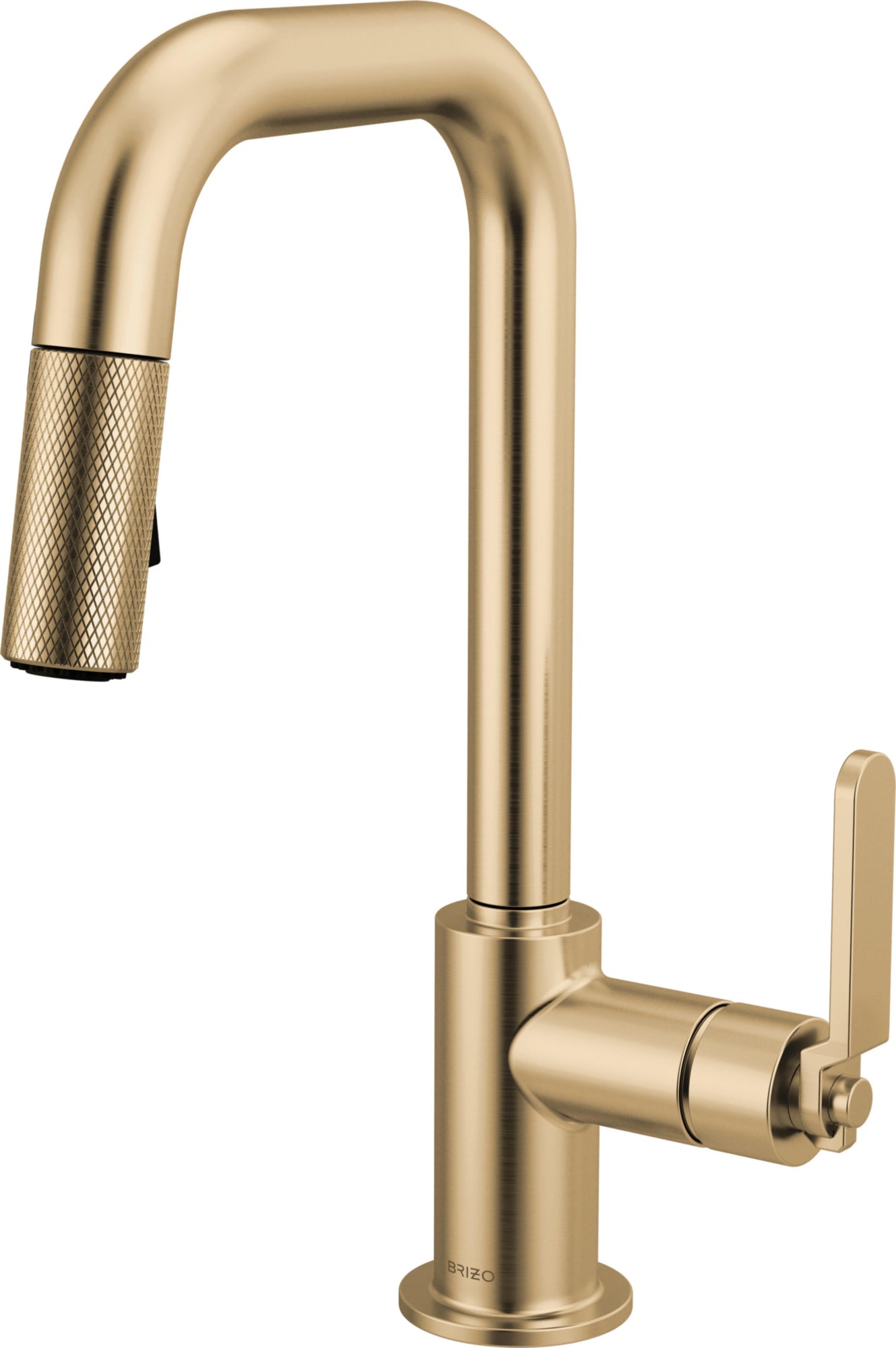 PULL-DOWN PREP FAUCET WITH SQUARE SPOUT