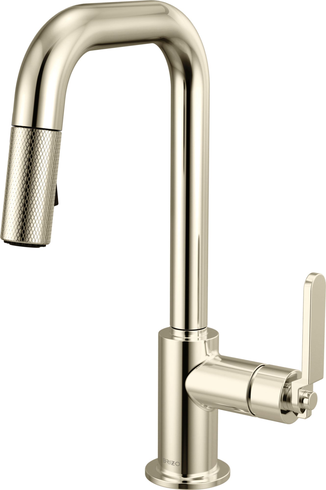 PULL-DOWN PREP FAUCET WITH SQUARE SPOUT