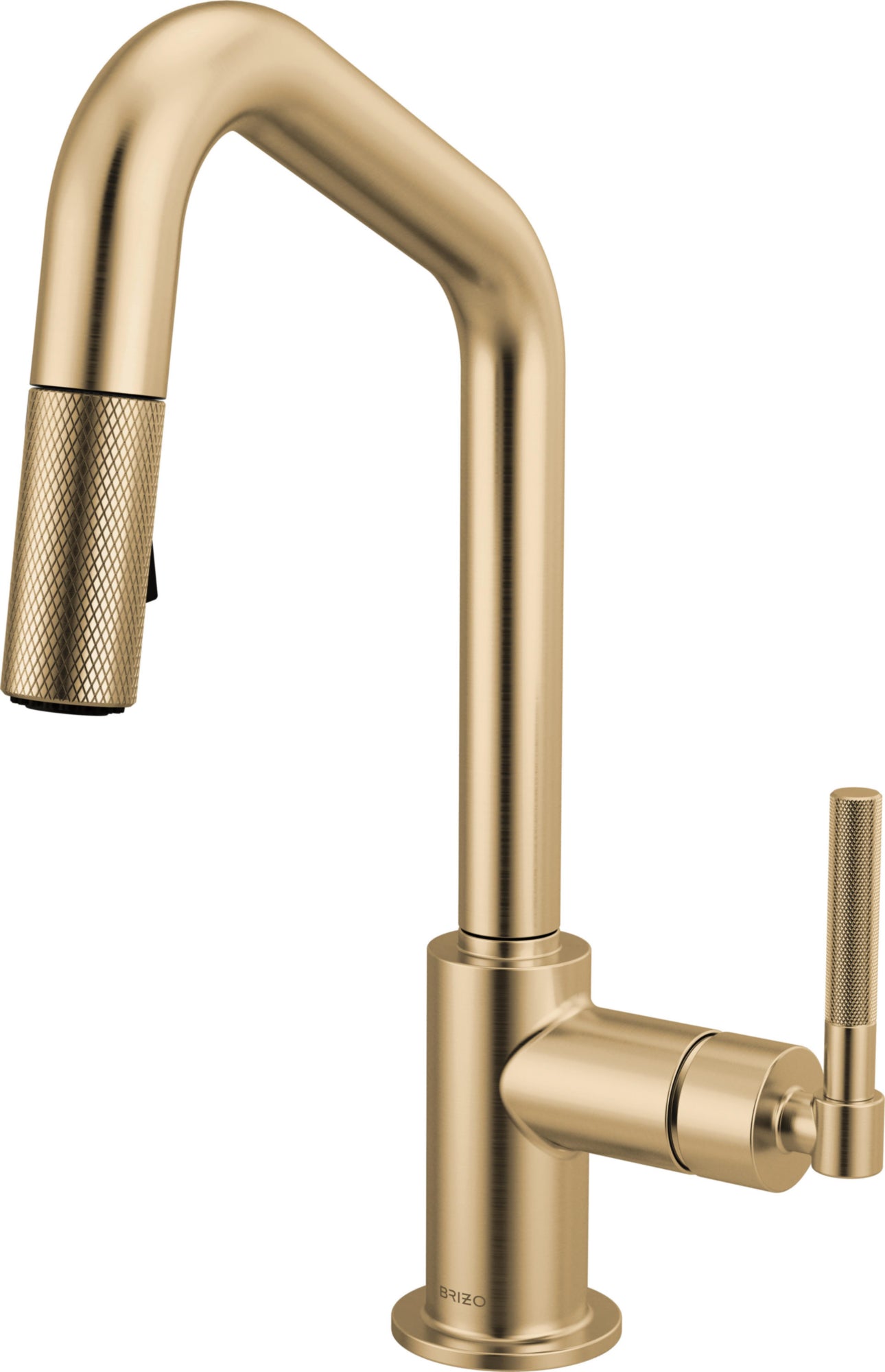 PULL-DOWN PREP FAUCET WITH ANGLE SPOUT -