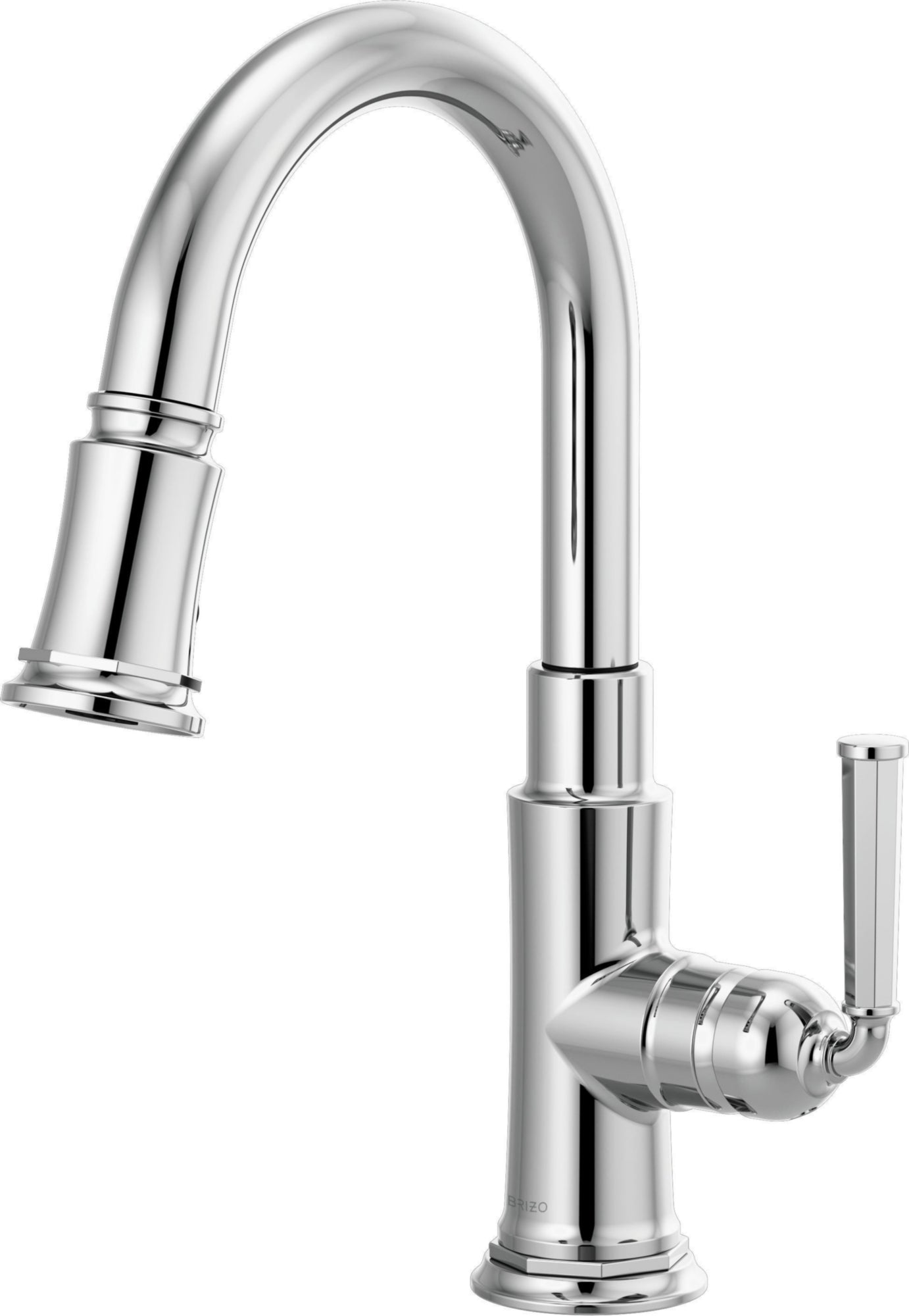 SINGLE HANDLE PULL-DOWN PREP KITCHEN FAUCET