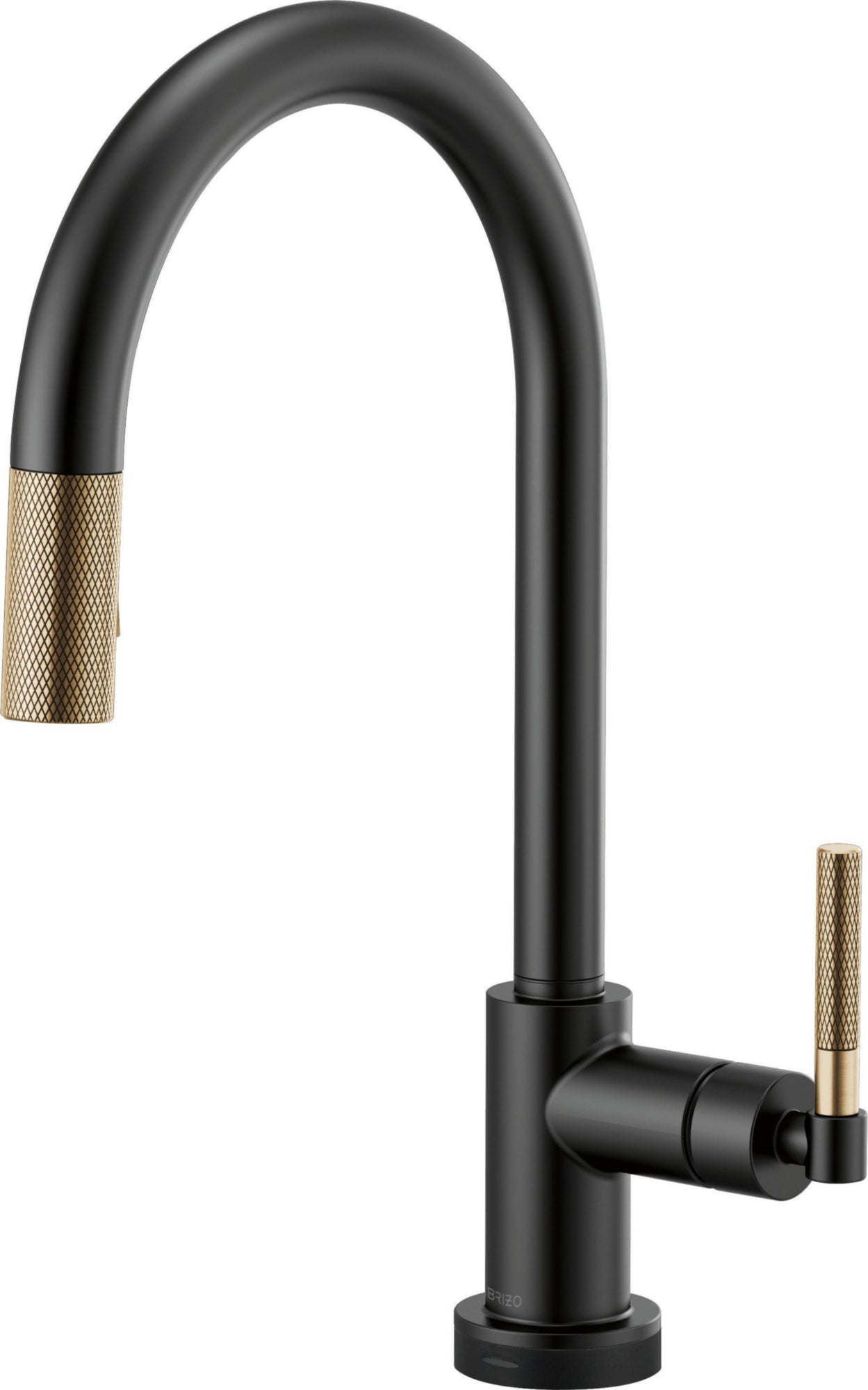 ARC SPOUT PULL-DOWN WITH SMARTTOUCH, KNURLED HANDLE