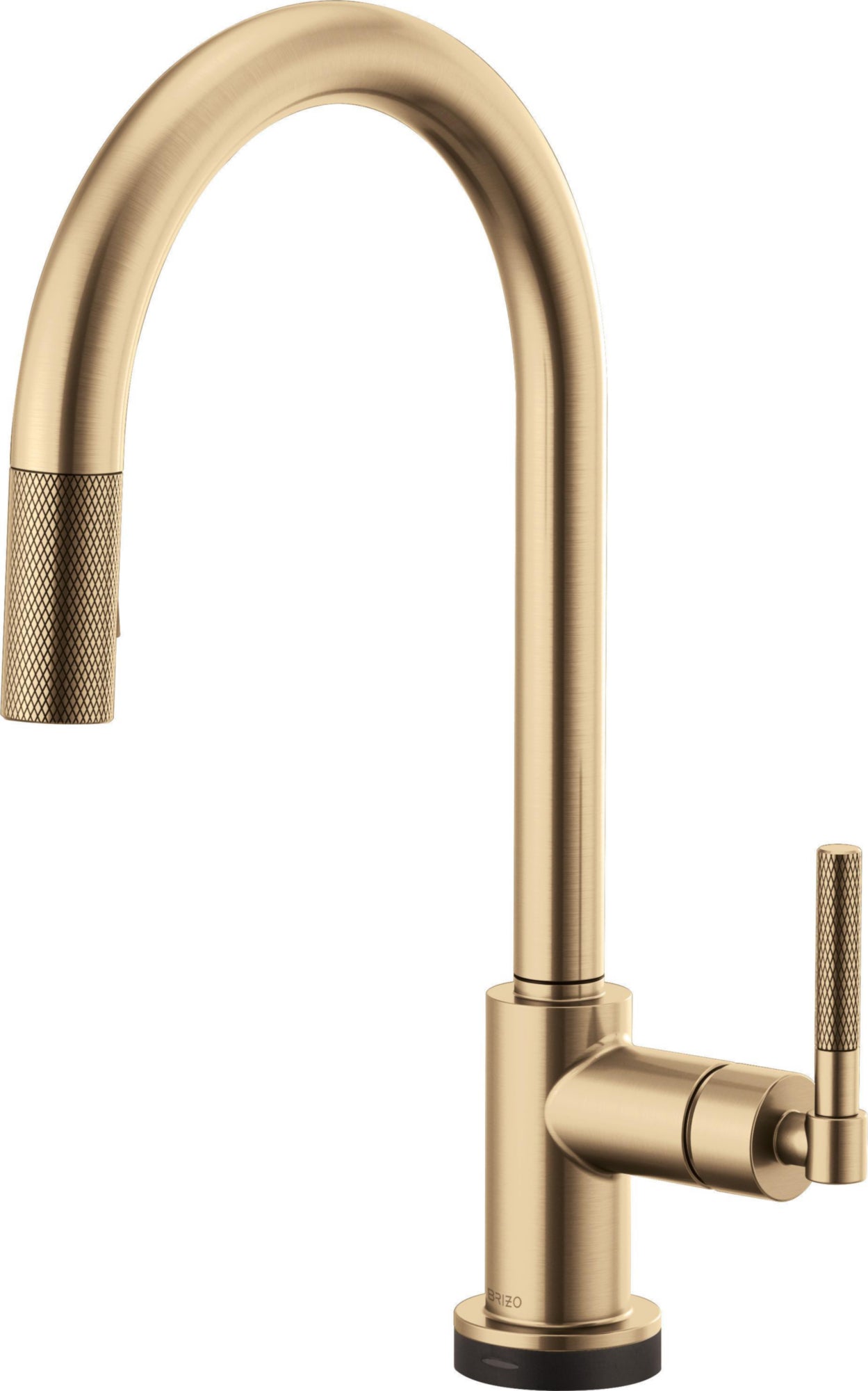 ARC SPOUT PULL-DOWN WITH SMARTTOUCH, KNURLED HANDLE
