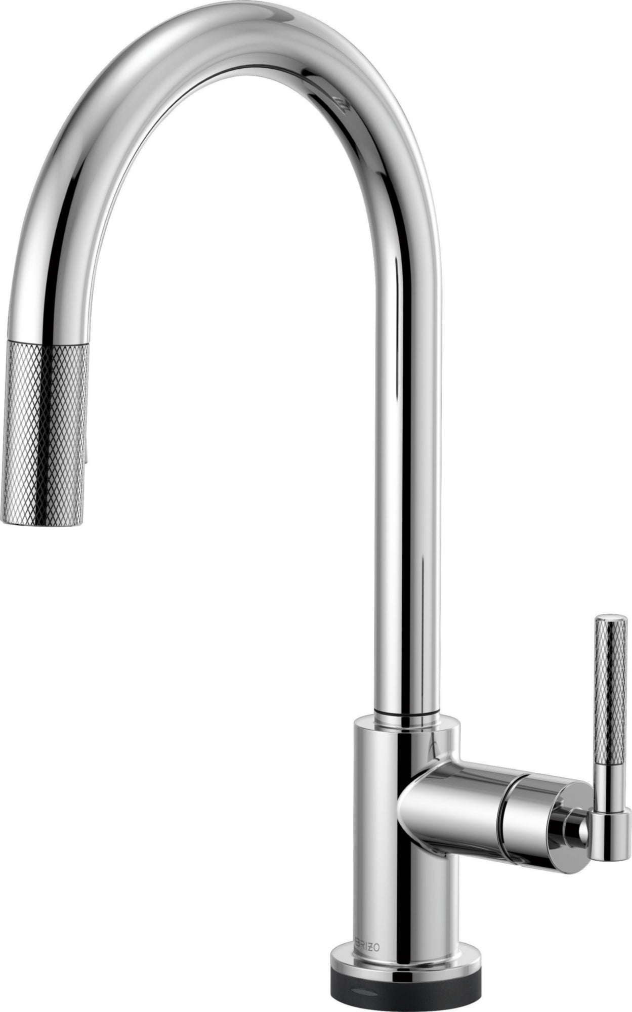 ARC SPOUT PULL-DOWN WITH SMARTTOUCH, KNURLED HANDLE
