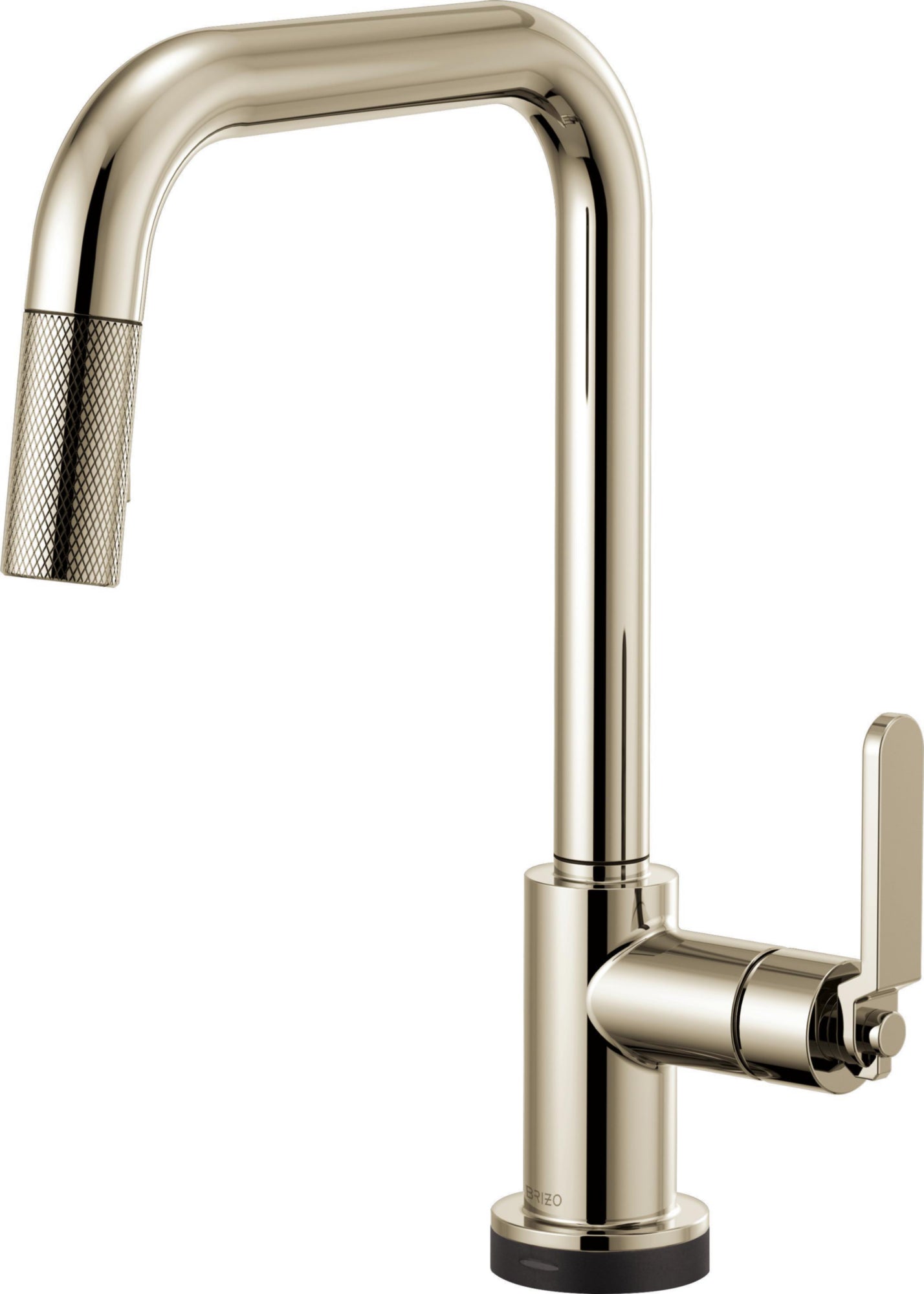 SQUARE SPOUT PULL-DOWN WITH SMARTTOUCH, INDUSTRIAL HANDLE
