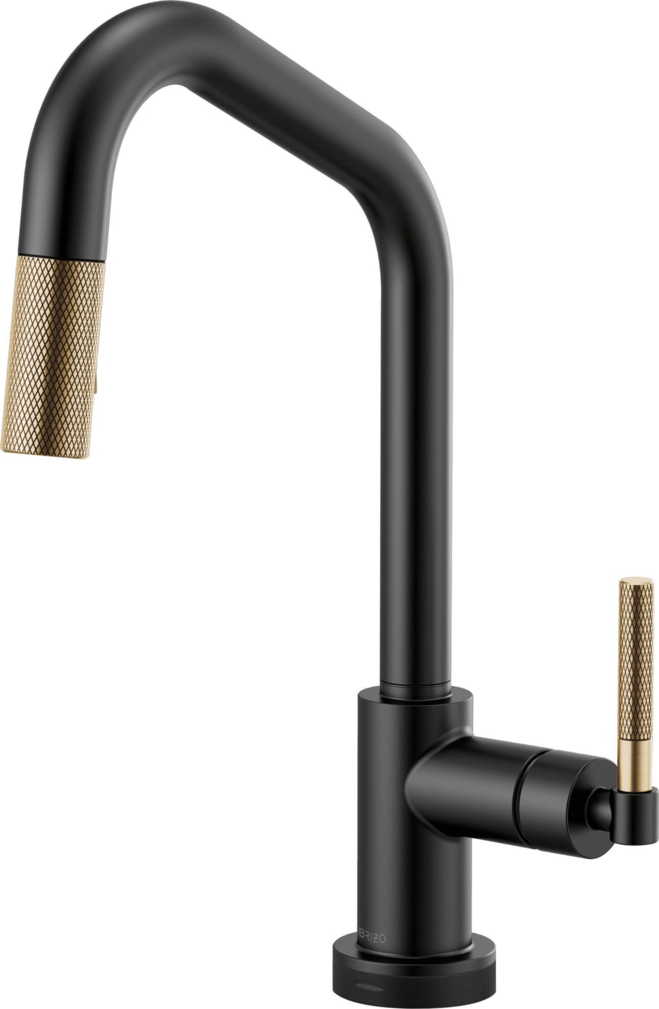 ANGLED SPOUT PULL-DOWN WITH SMARTTOUCH, KNURLED HANDLE